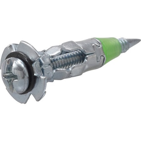 Hillman Screw Anchor, 1/8" L, Steel, 10 PK 5019